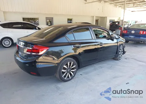 2015 Honda Civic Ex-L z USA, uszkodzony, nr VIN 19XFB2F91FE103692